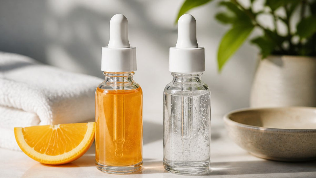 Vitamin C Serum vs Niacinamide for Dark Spots