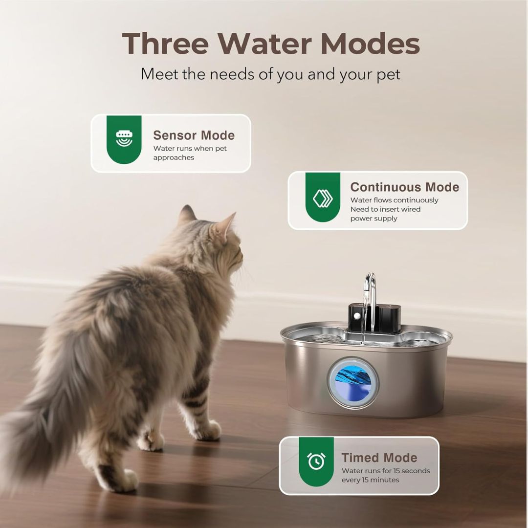 FurryFlow™ Purified Water Pet Drinking Fountain                ⭐⭐⭐⭐⭐(220)