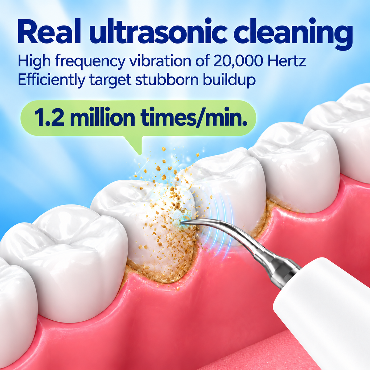 PlaqueVue™ Ultrasonic Dental Cleaning System with Live Camera