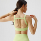 Women's Anti-Hunchback Posture Correction Sports Bra with Chest Pad