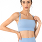 Women's Anti-Hunchback Posture Correction Sports Bra with Chest Pad
